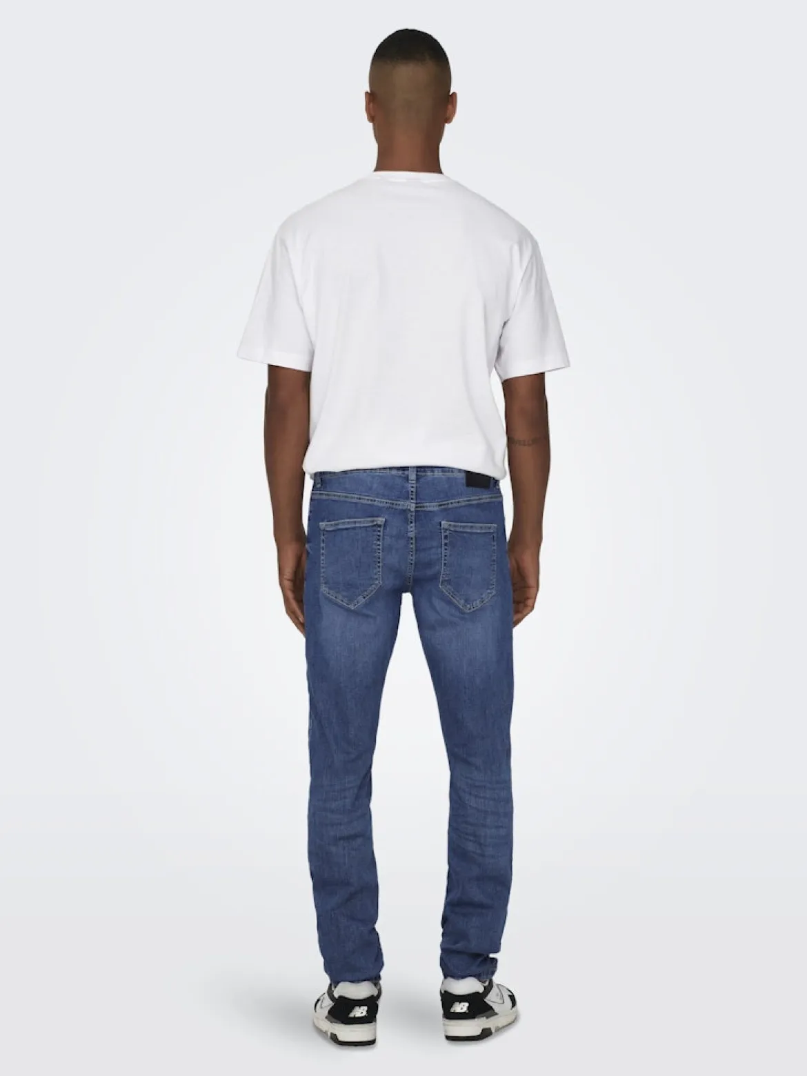 Only and Sons miesten farkut ONSWEFT REG. MB 6755 DNM NOOS H, Medium Blue Denim