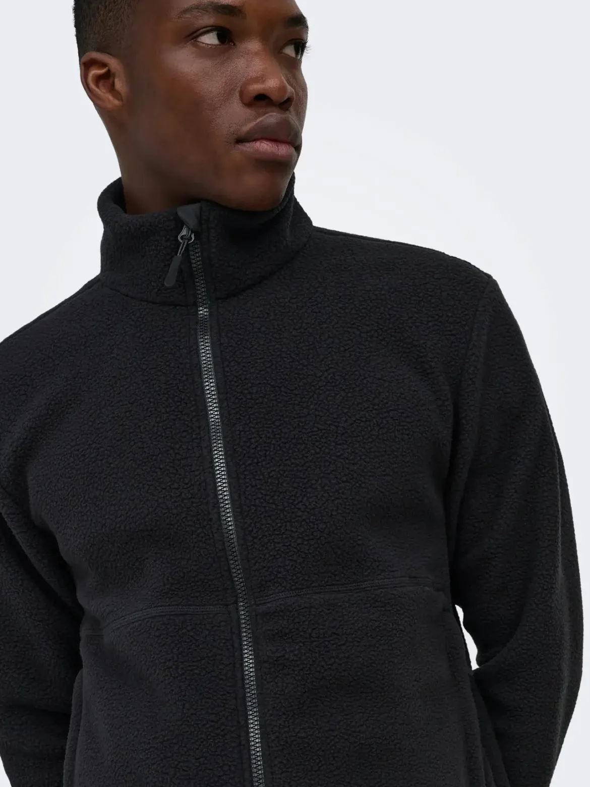 Only and Sons miesten fleece Jason, musta
