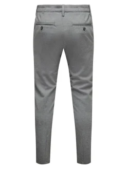 Only and Sons miesten housut Mark Pant, Medium Grey Melange