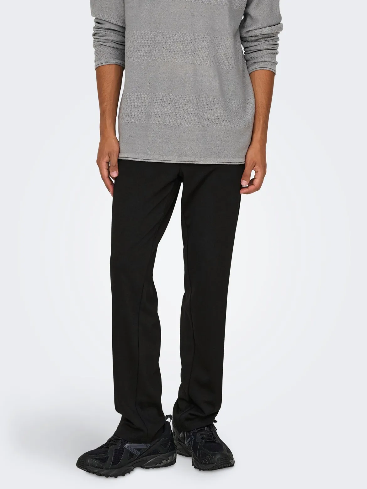Only and Sons miesten housut, MARK REGULAR PANT Musta