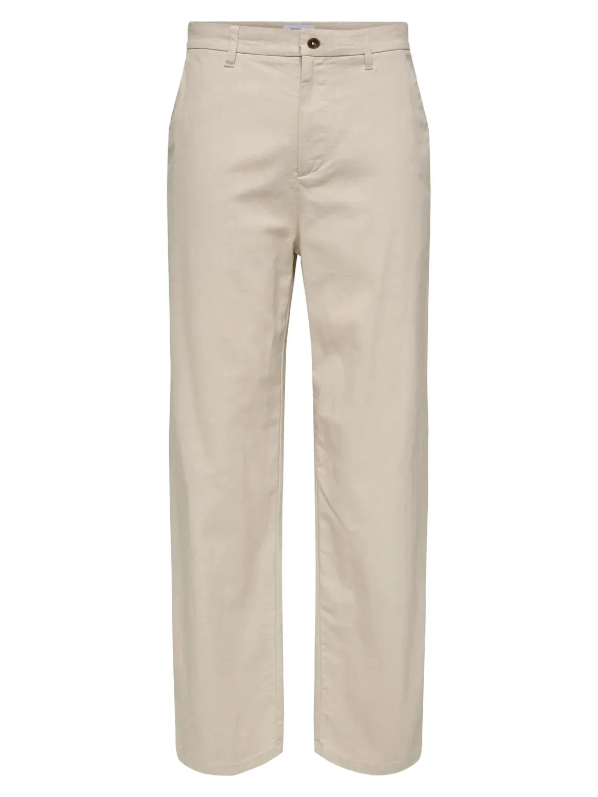Only and Sons miesten housut Onsbob Loose Fit, Silver Lining