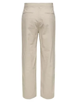 Only and Sons miesten housut Onsbob Loose Fit, Silver Lining