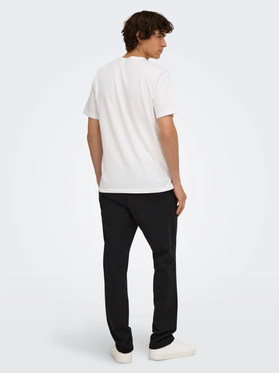 Only and Sons miesten housut Weft Reg Stretch 0651 Pants, Meteorite