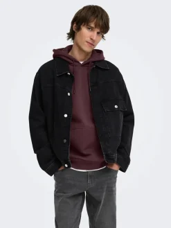 Only and Sons miesten huppari Ceres, Huckleberry