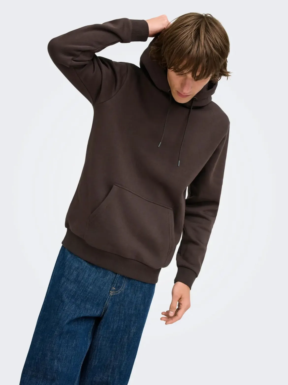 Only and Sons miesten huppari Onsceres, Coffee Bean