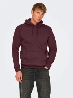 Only and Sons Miesten Huppari ONSCERES LIFE HOODIE SWEAT Port Royale