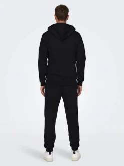 Only and Sons, Miesten Huppari, Ceres Life Zip Nos, musta
