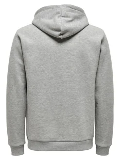 Only and Sons, Miesten Huppari, Ceres Life Zip Nos Keskiharmaa