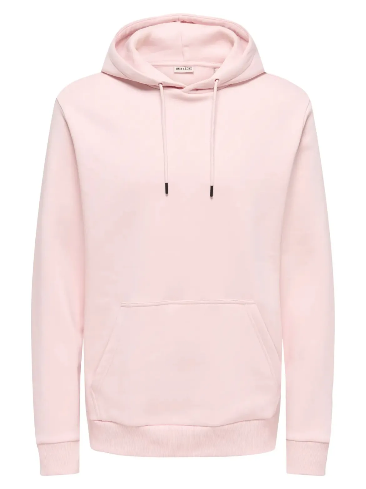 Only and Sons miesten huppari ONSCERES Hoodie Sweat, vaaleanpunainen