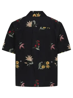 Only and Sons miesten kauluspaita Onsedward Rlx Ss Shirt, Jet Black