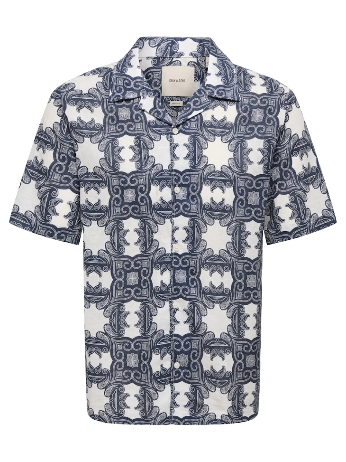 Only and Sons miesten kauluspaita ONSCaiden, Gardenia Blue Nights