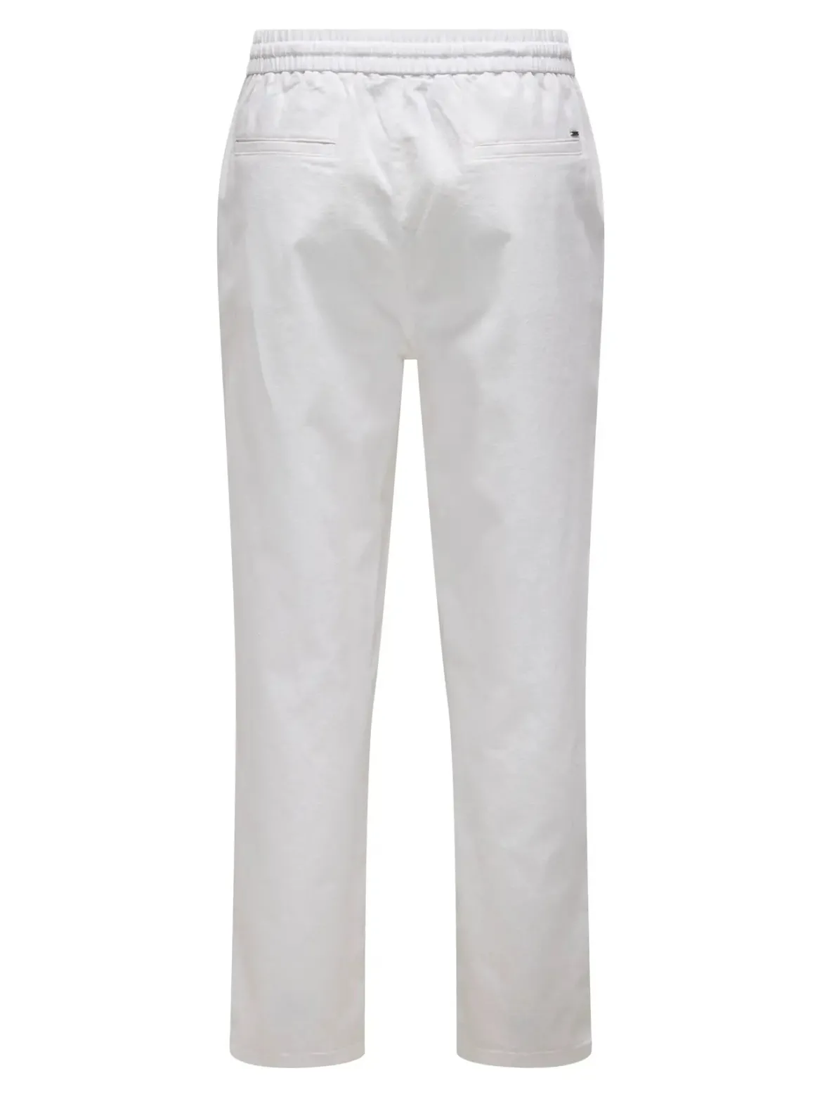 Only and Sons miesten kesähousut, SINUS LOOSE LIN PANT Bright White