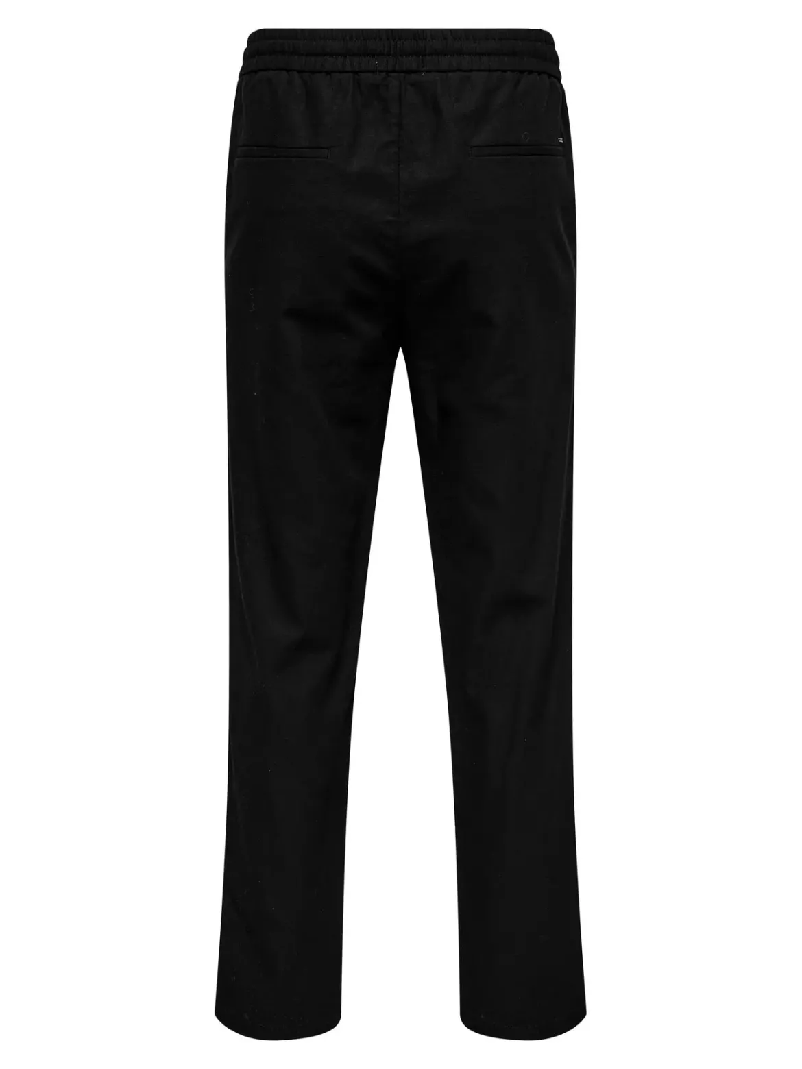 Only and Sons miesten kesähousut, SINUS LOOSE LIN PANT Black