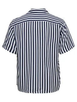 Only and Sons miesten lyhythihainen kauluspaita ONSWAYNE, Dress Blues