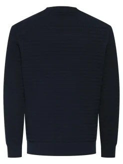 Only and Sons miesten neulepusero ONSBERRY REG 12 LS CREW KNIT FRML NOOS, Dark Sapphire
