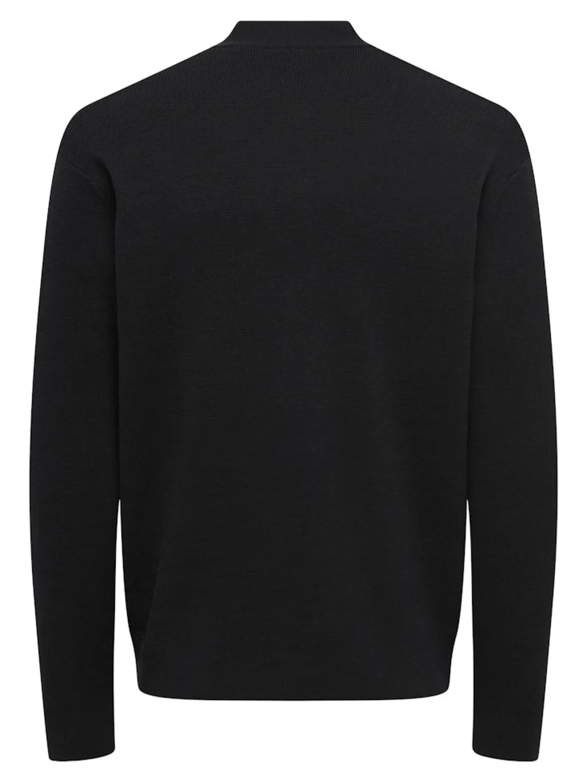 Only and Sons miesten neuletakki ONSTING LIFE REG LS CARDIGAN KNIT NOOS, musta