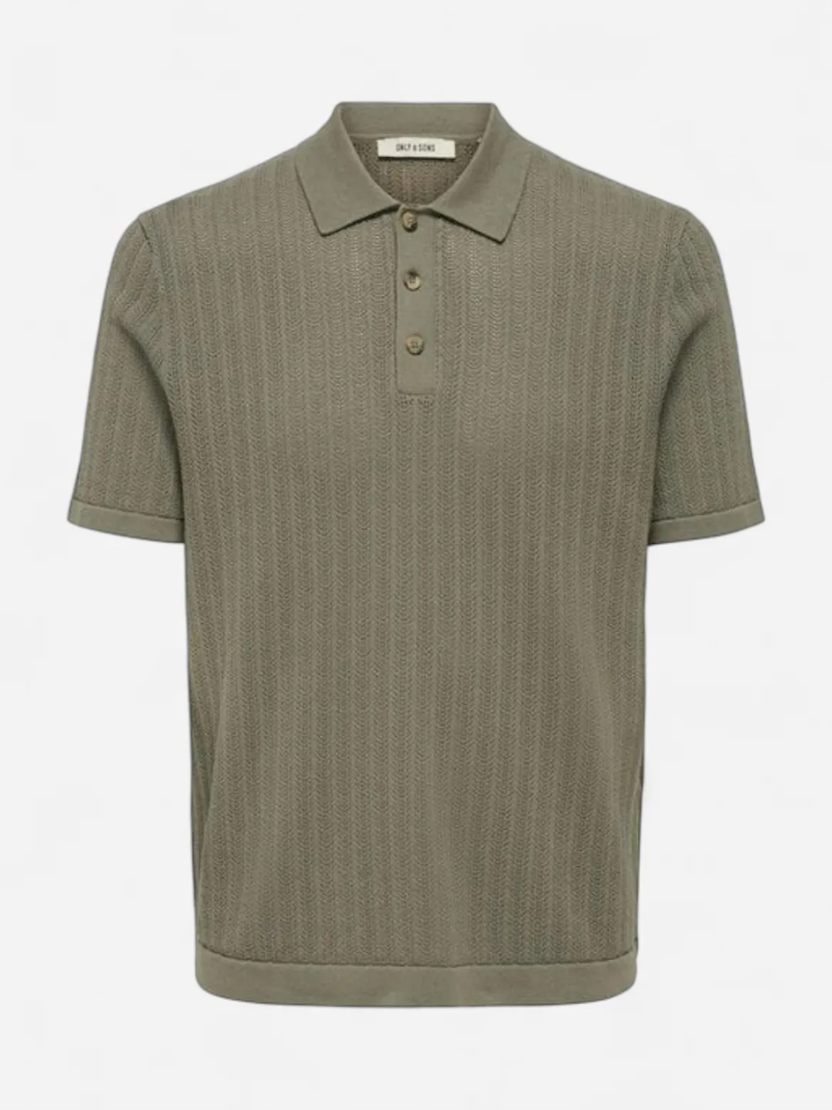 Only and Sons miesten paita ONSMOON REG 12 SS Polo Knit, Bungee Cord