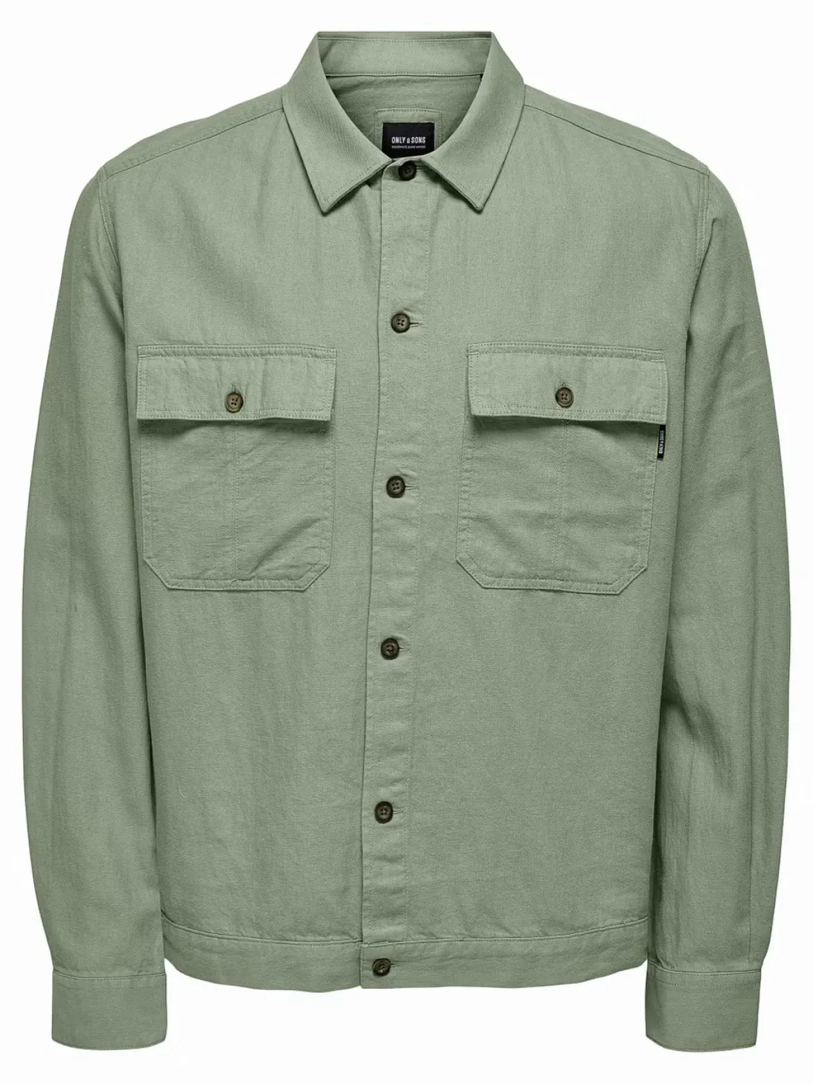 Only and Sons miesten paitatakki Onskennet LS Overshirt Noos, Swamp