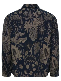Only and Sons miesten paitatakki Freddy Loose Overshirt, Navy Blazer