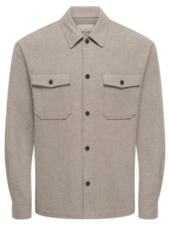 Only and Sons miesten paitatakki Onsmark Overshirt, Falcon
