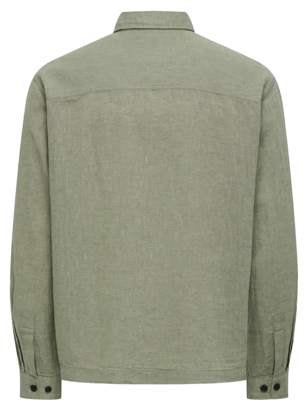 Only and Sons miesten paitatakki ONSCaiden LS Overshirt Linen Blend, Swamp