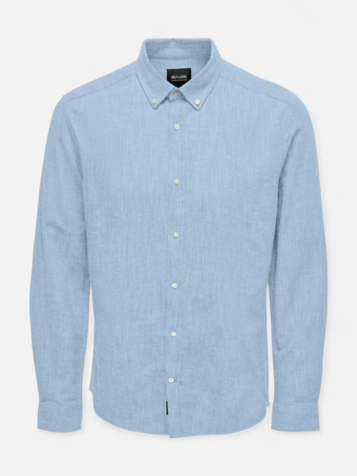 Only and Sons miesten pellavapaita Arlo Linen Shirt, Skyway