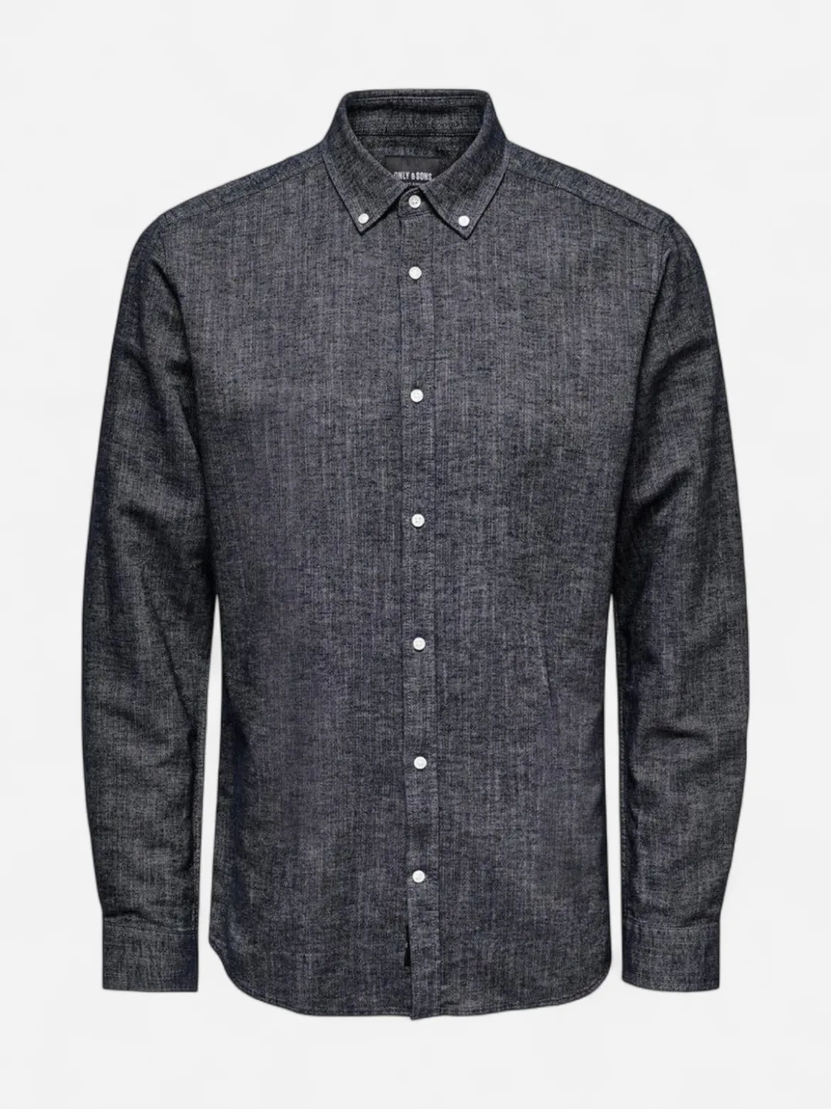 Only and Sons miesten pellavapaita Arlo Linen Shirt, Dark Navy