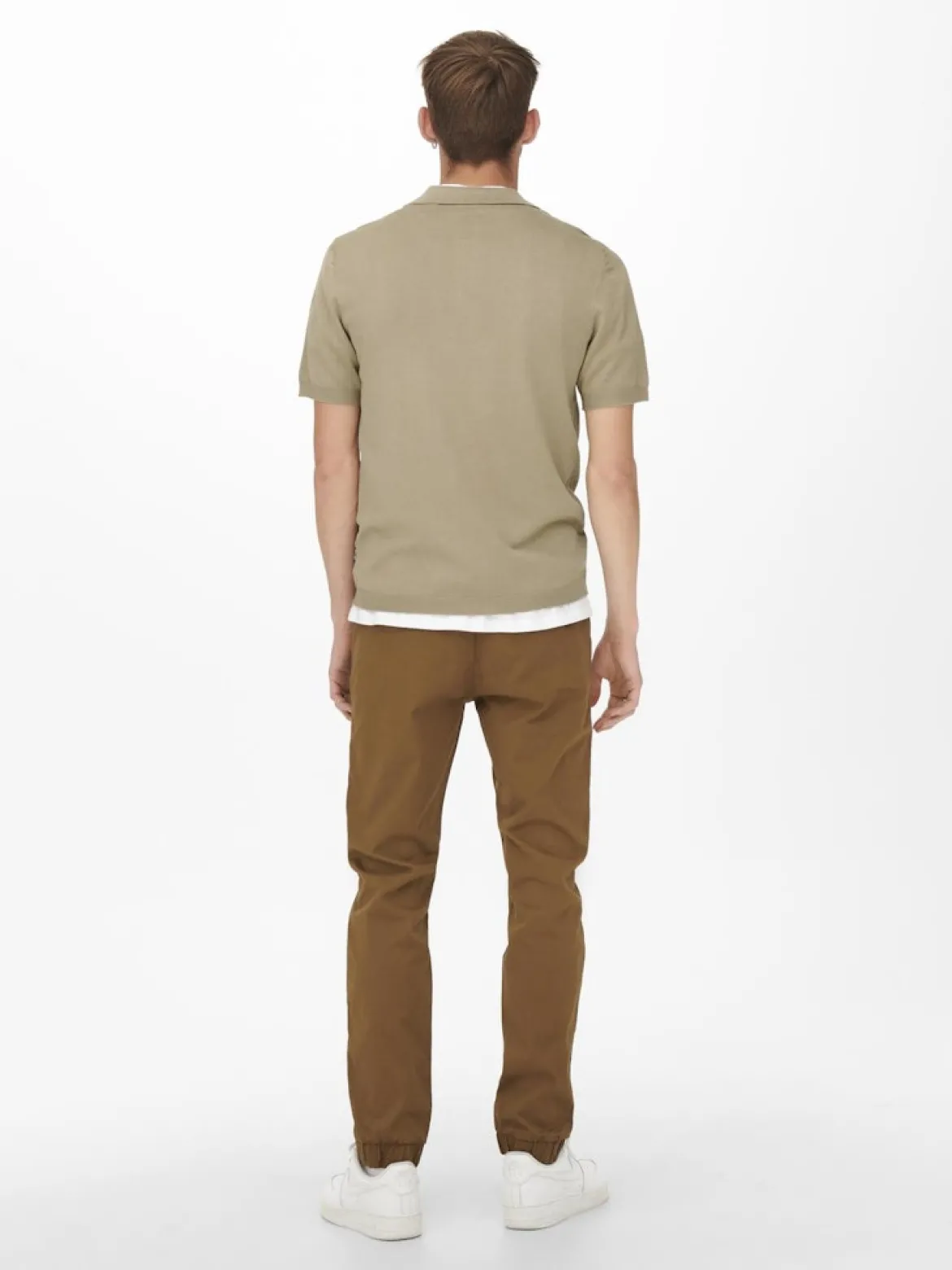 Only and Sons miesten pikeepaita, WYLER LIFE POLO KNIT Beige