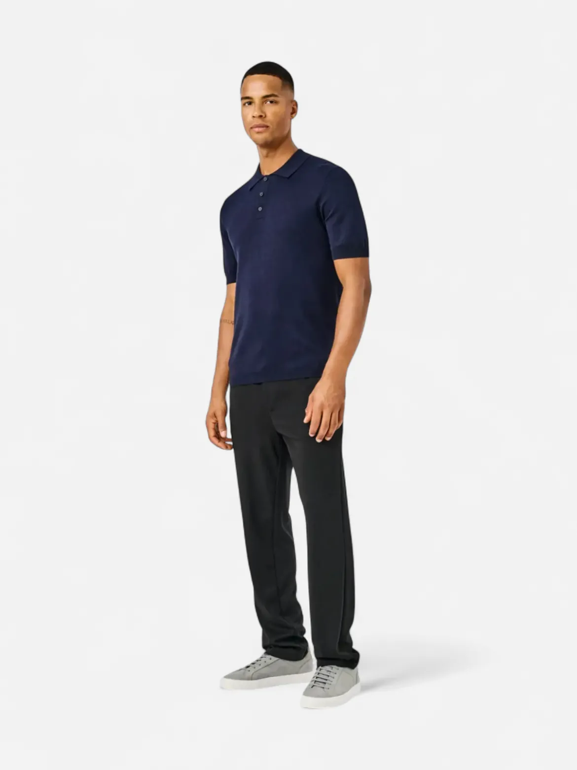 Only and Sons miesten pikeepaita, WYLER LIFE POLO KNIT Dark Navy