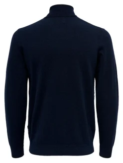 Only and Sons Miesten Pooloneule, Wyler Life Roll Neck Nos Tummansininen