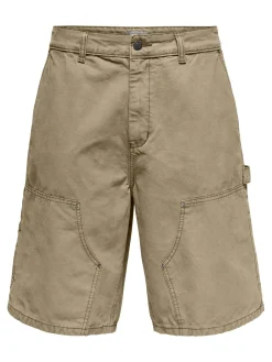 Only and Sons miesten shortsit K Onspower Workwear Canvas, Twill