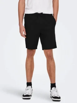 Only and Sons miesten shortsit Linus, musta