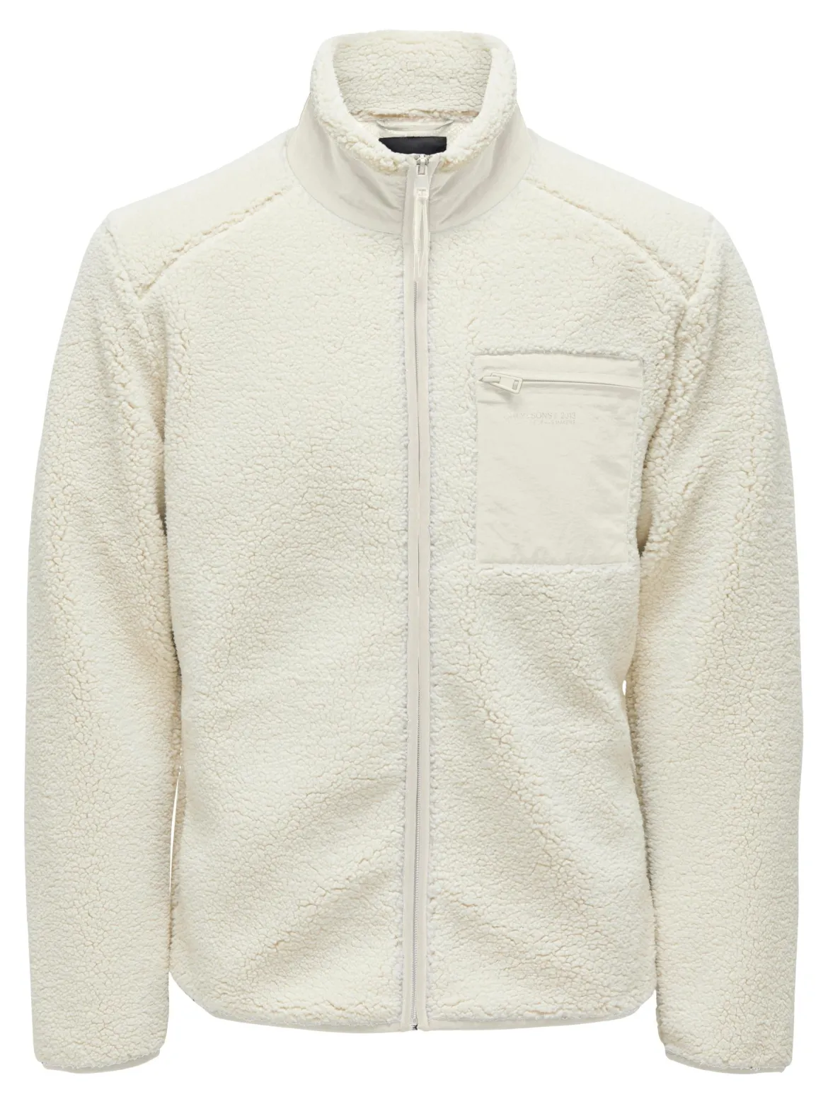 Only and Sons Miesten Teddytakki, DALLAS SHERPA JACKET Luonnonvalkoinen