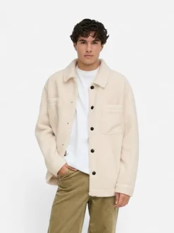 Only and Sons miesten teddytakki Sigurd, Egret