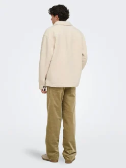 Only and Sons miesten teddytakki Sigurd, Egret
