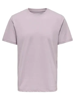 Only and Sons miesten T-paita Onsmax Life Ss Stitch Tee Noos, Nirvana