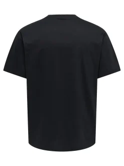 Only and Sons miesten T-paita Pulp Fiction, Jet Black