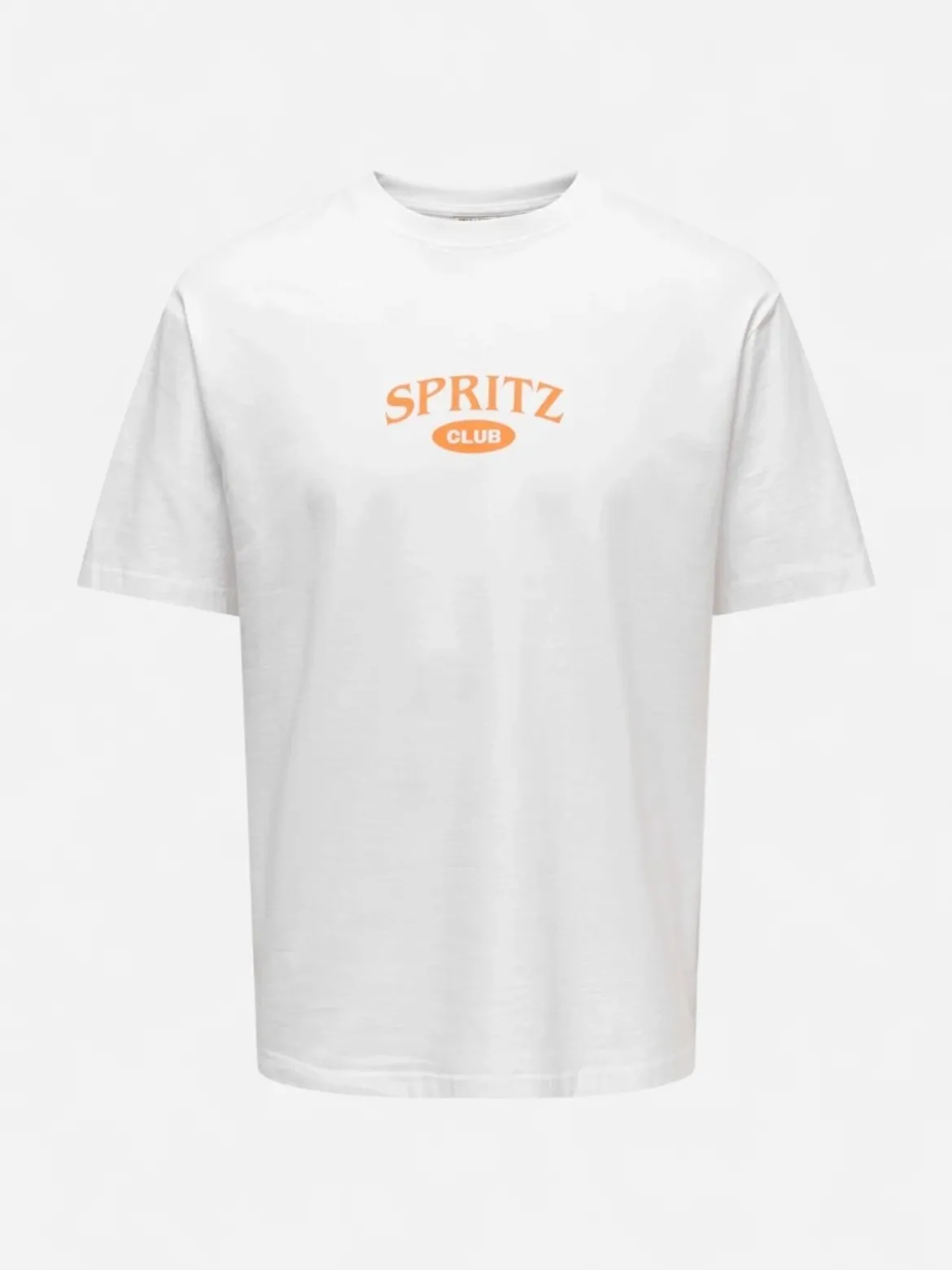 Only and Sons miesten t-paita Spritz Italy Rlx SS Tee, Valkoinen