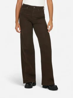 Only naisten farkut Madison Blush, tummanruskea