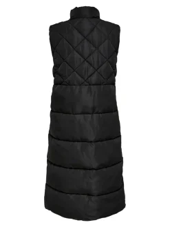 Only Naisten Liivi ONLSTACY QUILTED WAISTCOAT NOOS Musta