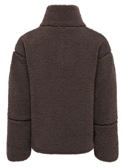 Only naisten Teddytakit Aspen, tummanruskea