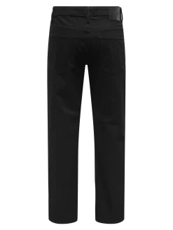 Only & Sons miesten farkut Onsedge Stay Black 3425 Azg Dnm Noos, Black Denim