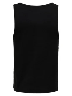 Only & Sons miesten hihaton paita ONSTanner, musta
