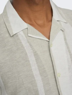Only & Sons miesten kauluspaita ONSCaiden Shirt, Vintage Khaki