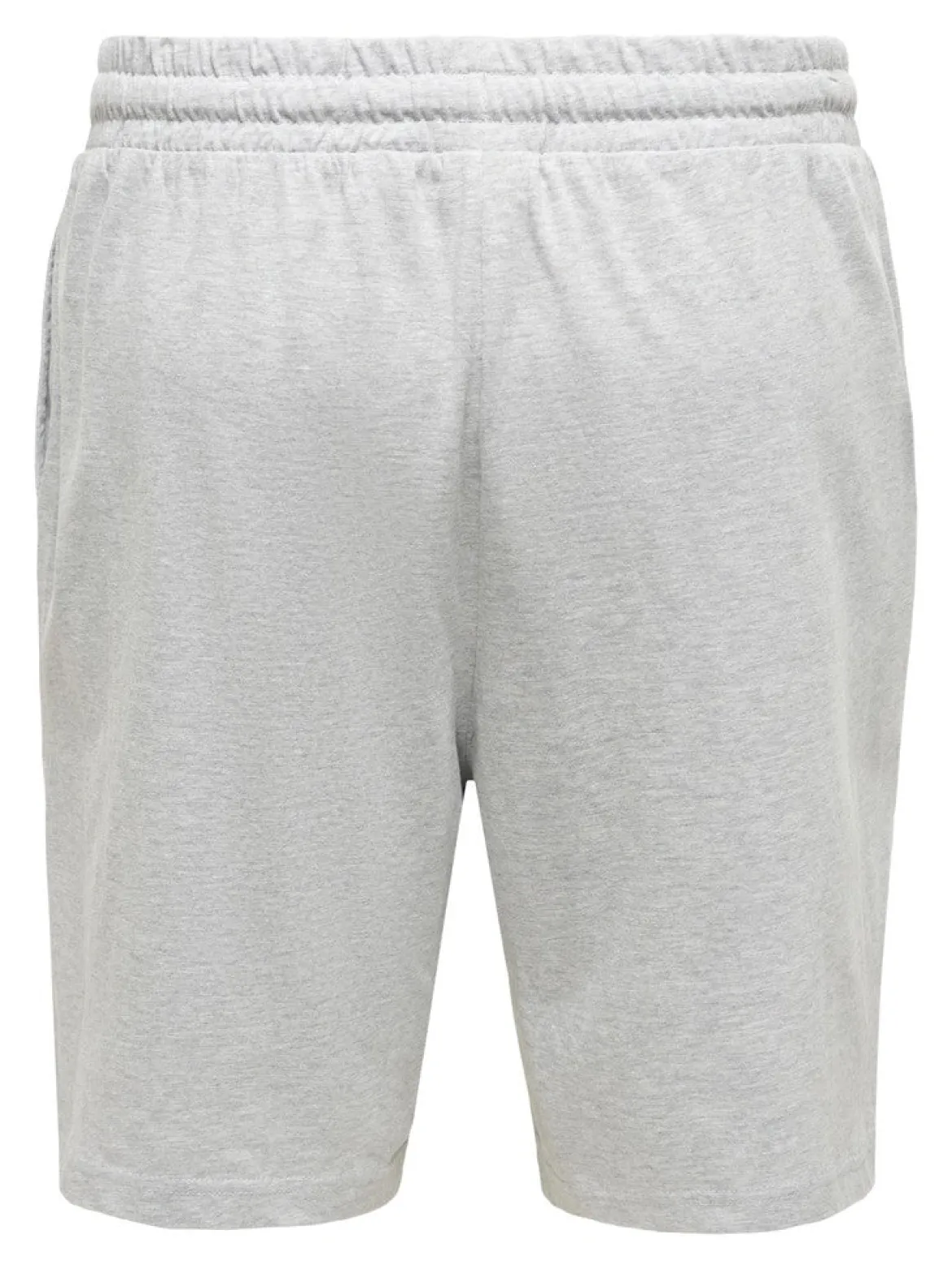 Only & Sons miesten shortsit Basic, Light Grey Melange