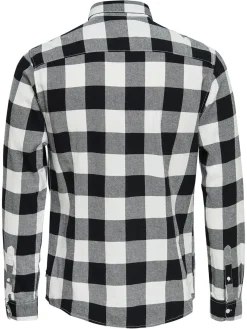 Only & Sons Ruudullinen Kauluspaita Valkoinen Ruutu