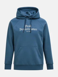 Peak Performance miesten huppari, M ORIGINAL HOOD Petroolinsininen