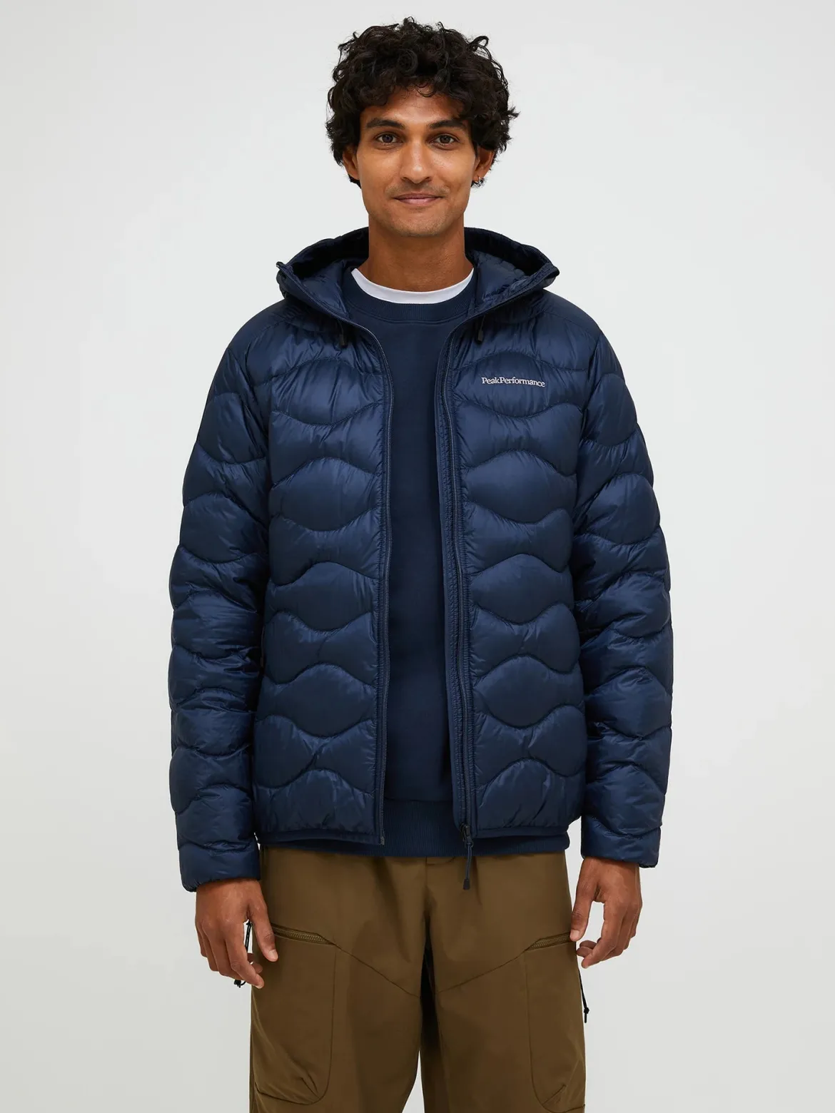 Peak Performance Miesten Kevytuntuvatakki, M HELIUM DOWN HOOD JACKET Tummansininen