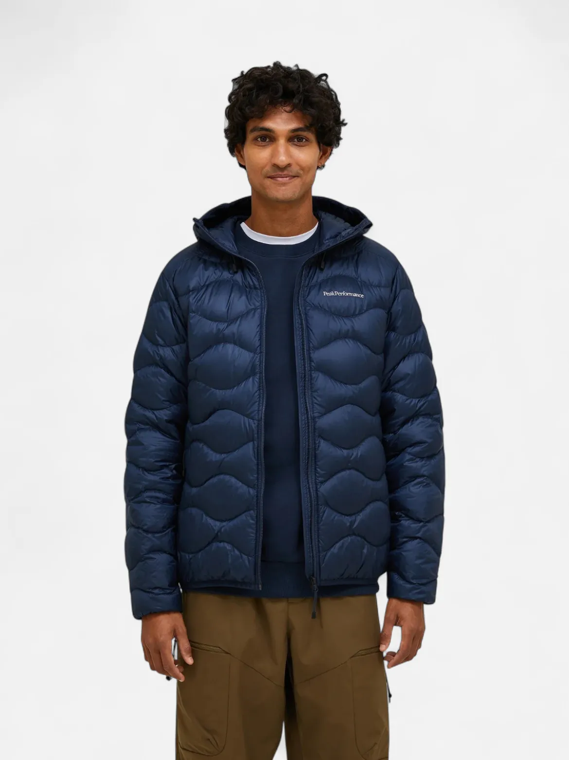 Peak Performance Miesten Kevytuntuvatakki, M HELIUM DOWN HOOD JACKET Tummansininen
