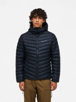 Peak Performance miesten kevytuntuvatakki, M FROST DOWN HOOD JACKET Musta